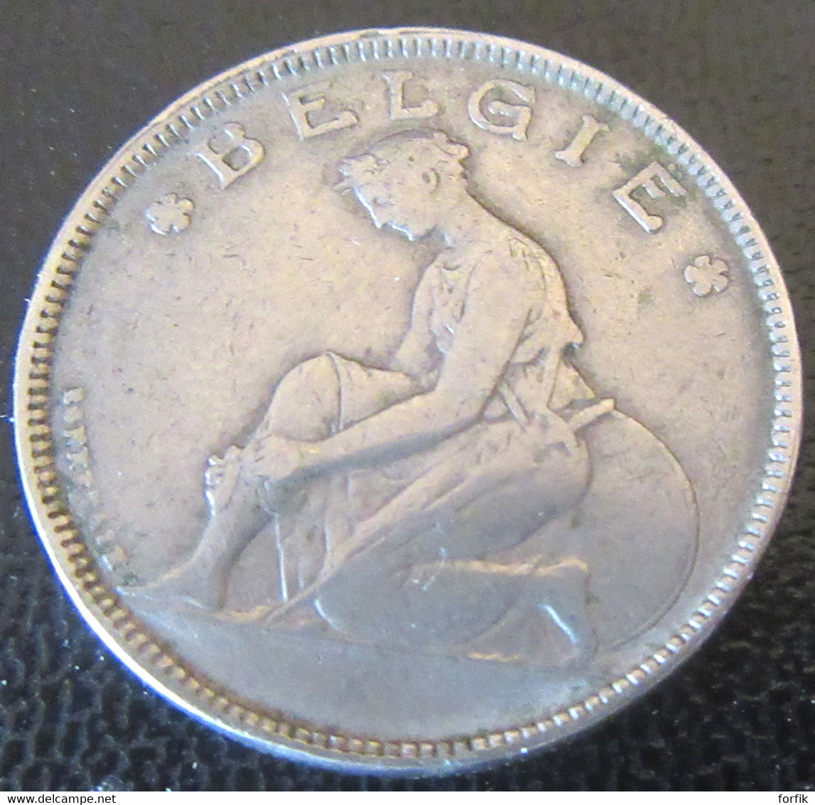 Belgique - Monnaie Bon Pour 2 Francs (Goed Voor 2 F) 1923 - Légende En Néerlandais - 2 Francs