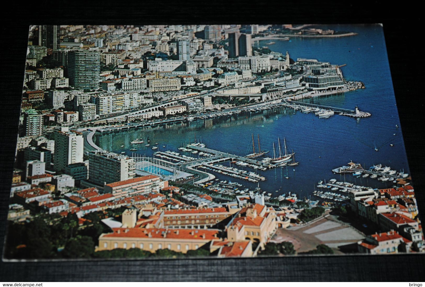 19063-         MONACO, VUE AERIENNE SUR LE PORT - Fontvieille