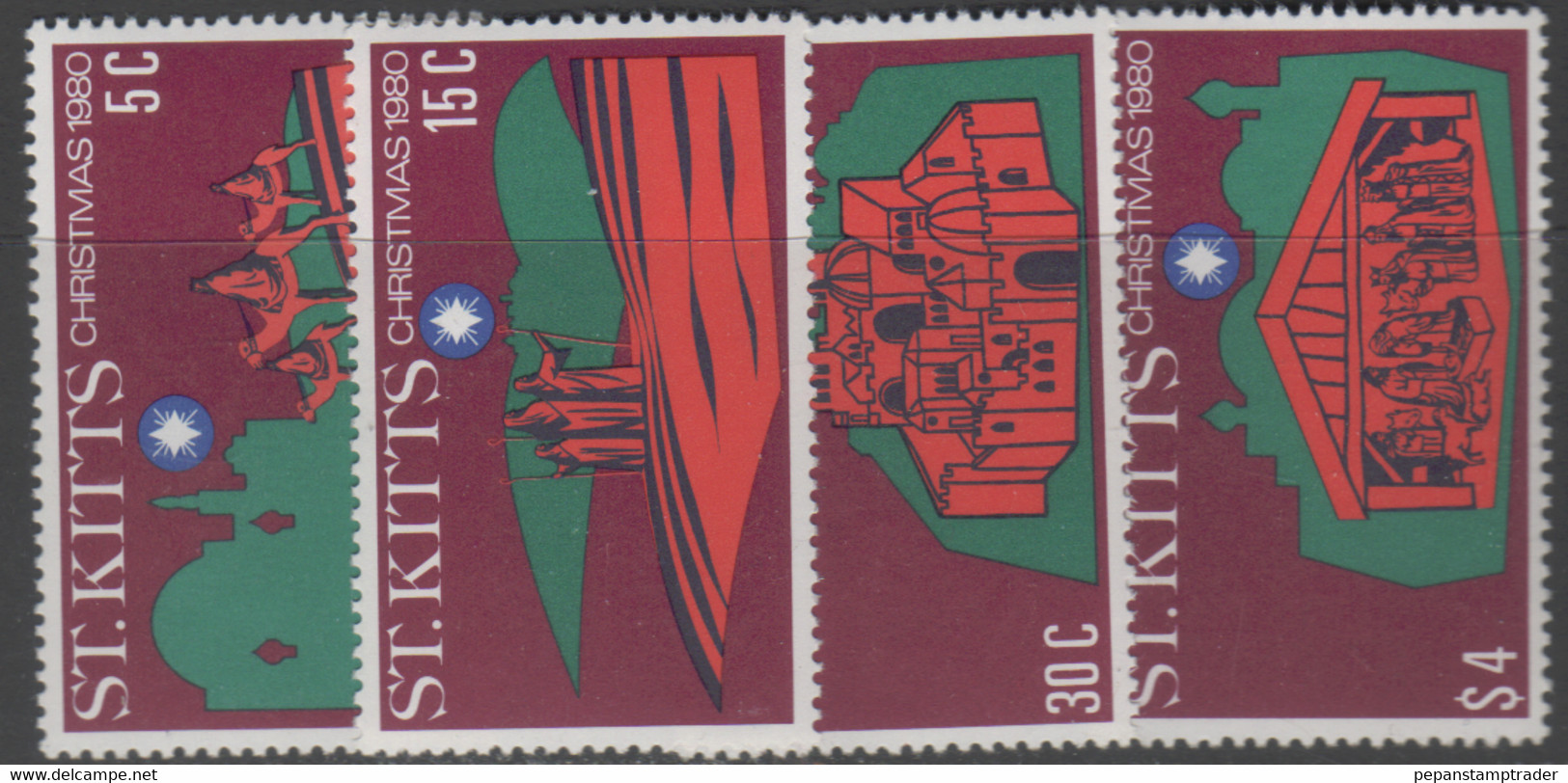 St.Kitts - #45-48(4) - MNH - St.Kitts Und Nevis ( 1983-...)