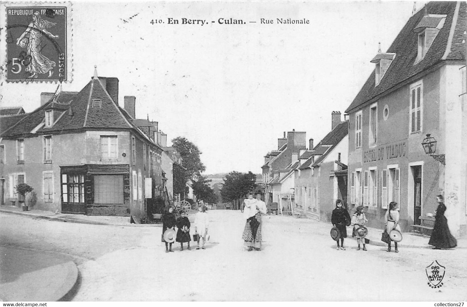 18-CULAN- RUE NATIONALE - Culan