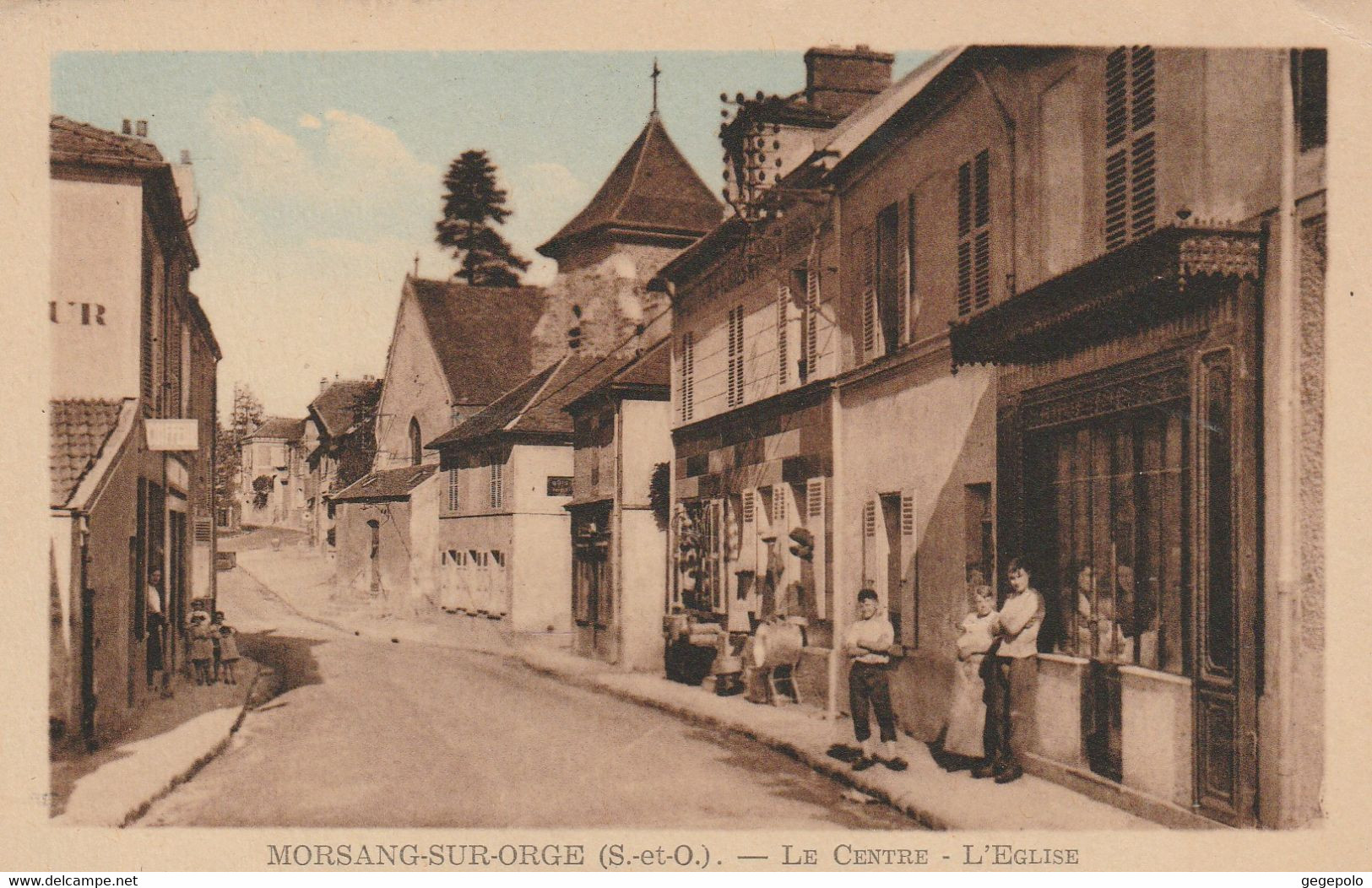 MORSANG SUR ORGE  - Le Centre - L'Eglise - Morsang Sur Orge