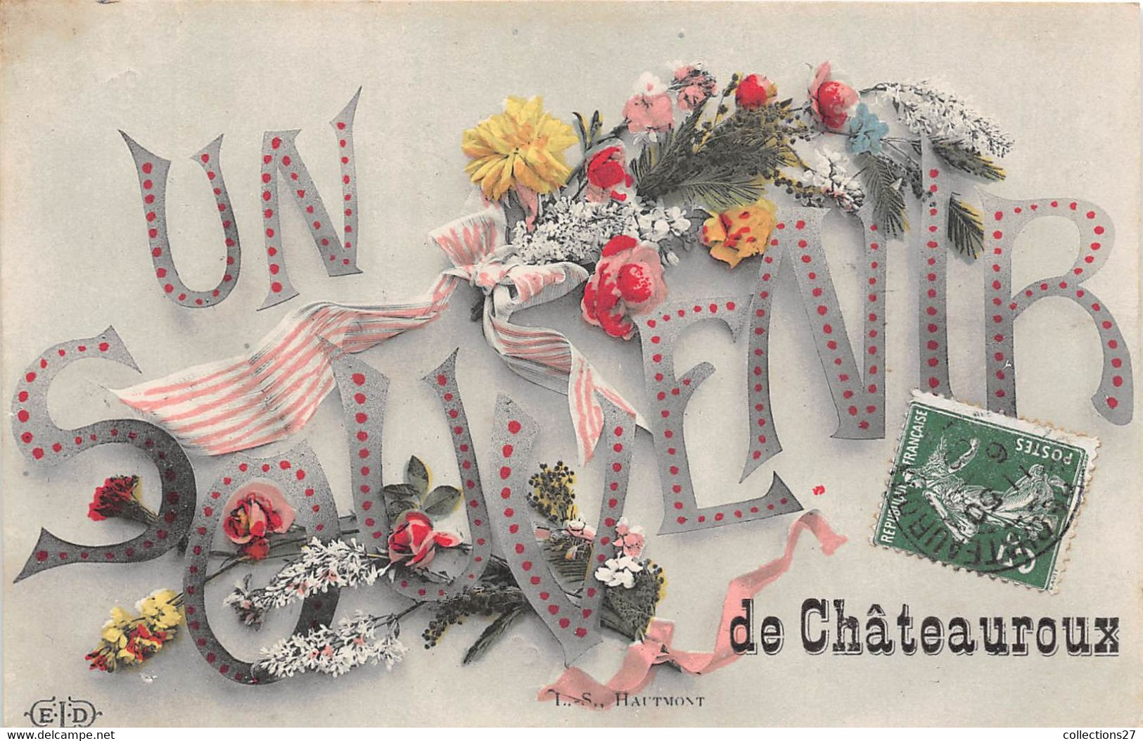 36-CHATEAUROUX-UN SOUVENIR - Chateauroux