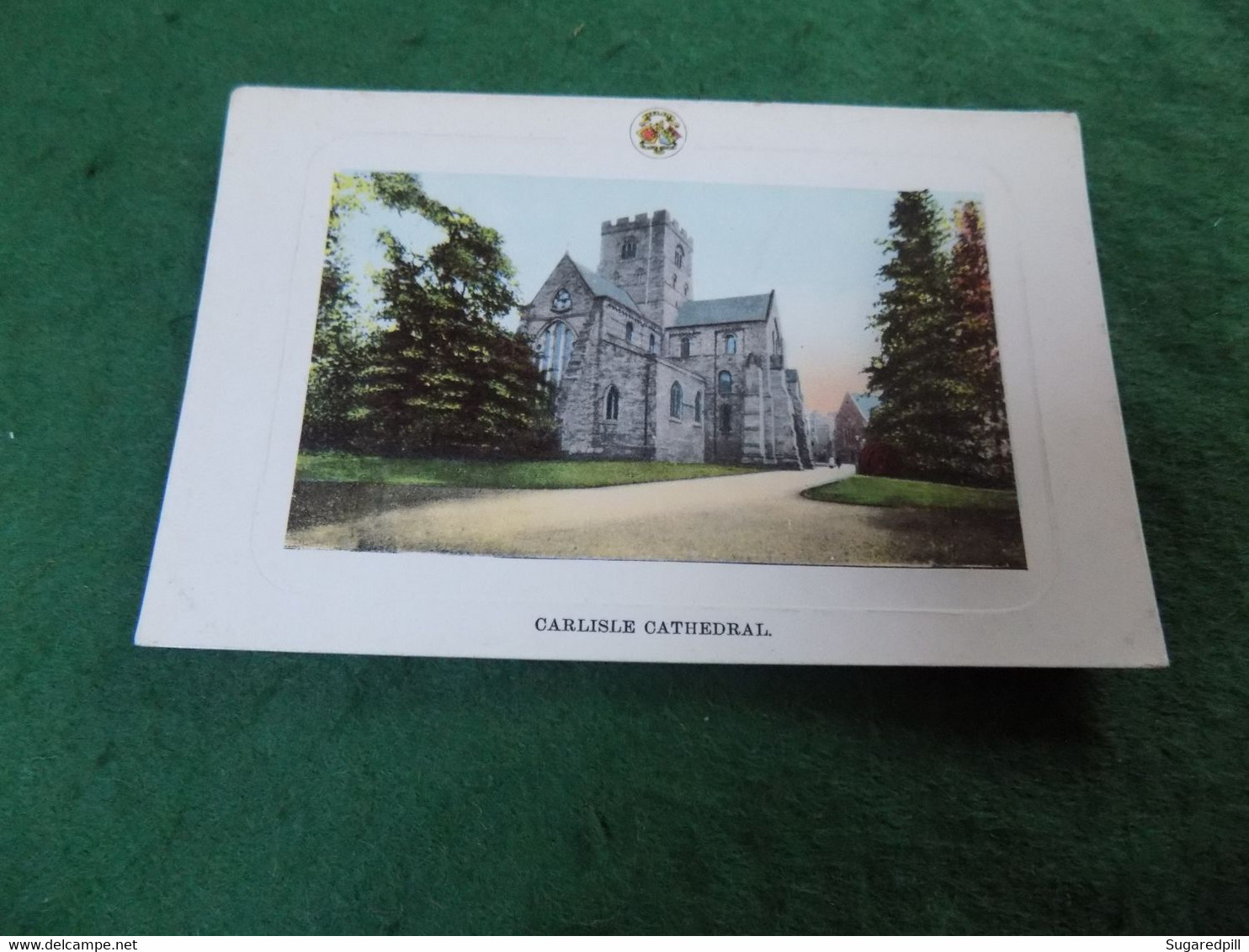 VINTAGE EUROPE UK CUMBRIA: CARLISLE Cathedral Crested Tint Nicholson - Carlisle