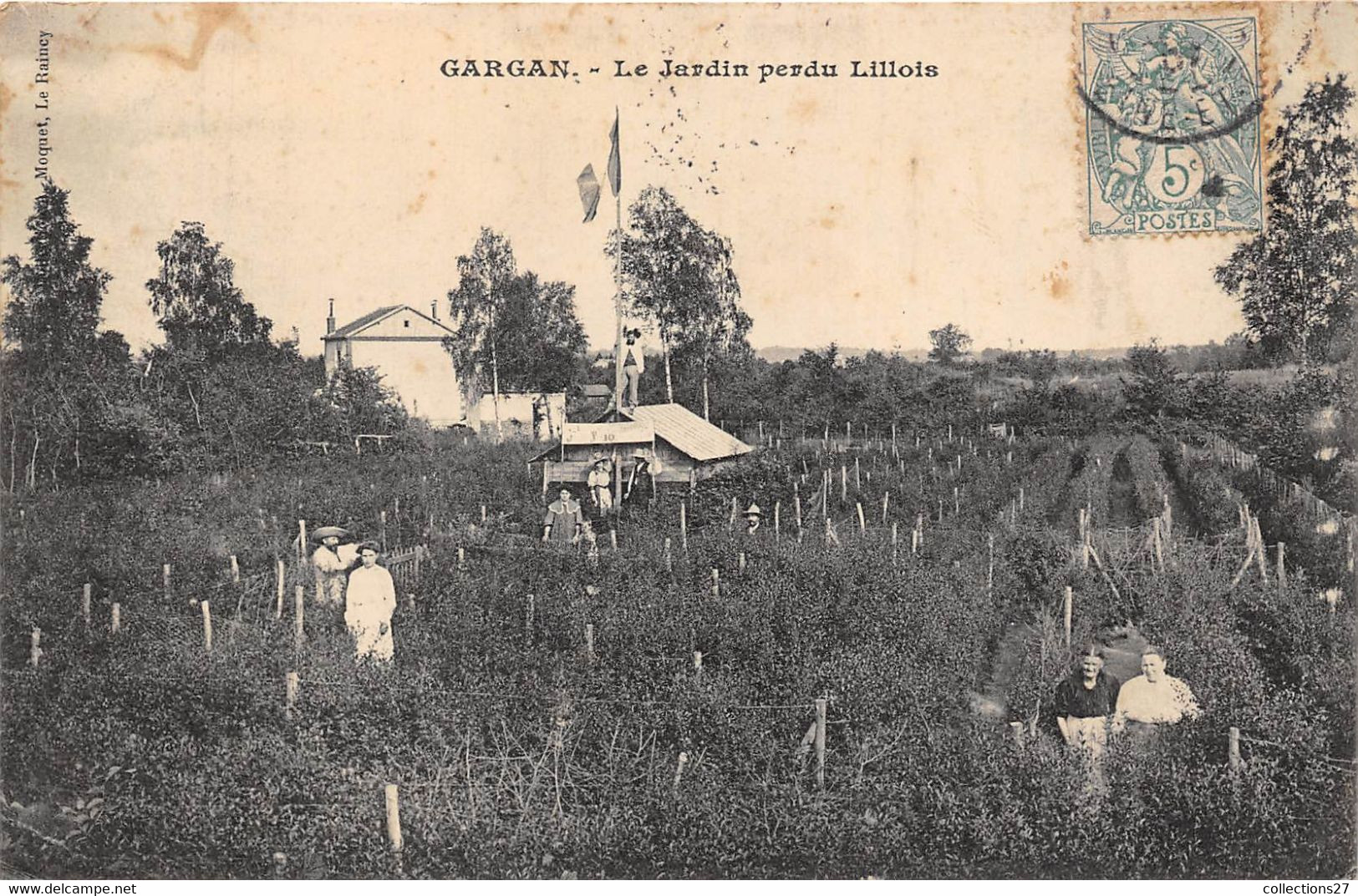 93-GARGAN-LE JARDIN PERDU LILLOIS - Livry Gargan