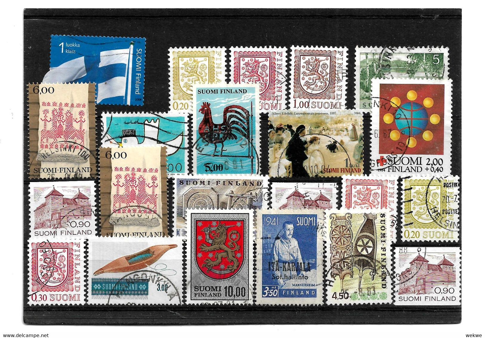 FINNLAND LOT 001 - 22 Marken O - Colecciones