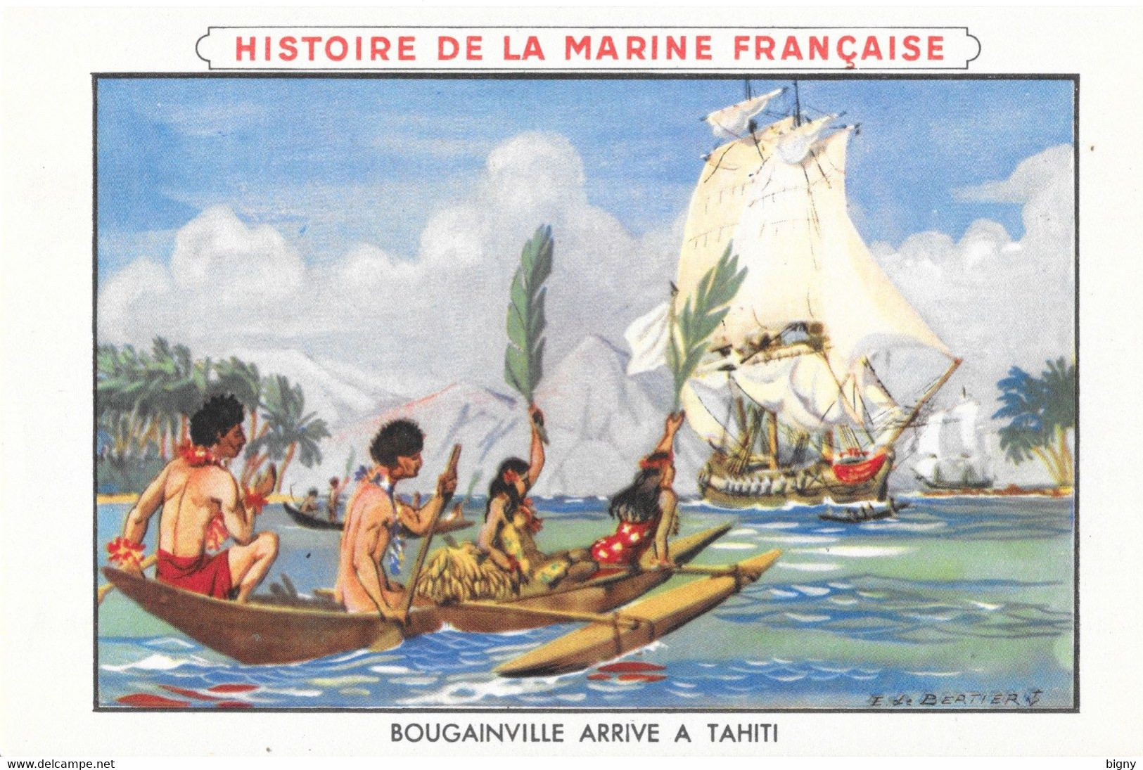 LOT De 11 Chromos " Histoire De La Marine Francaise " - Schiffe