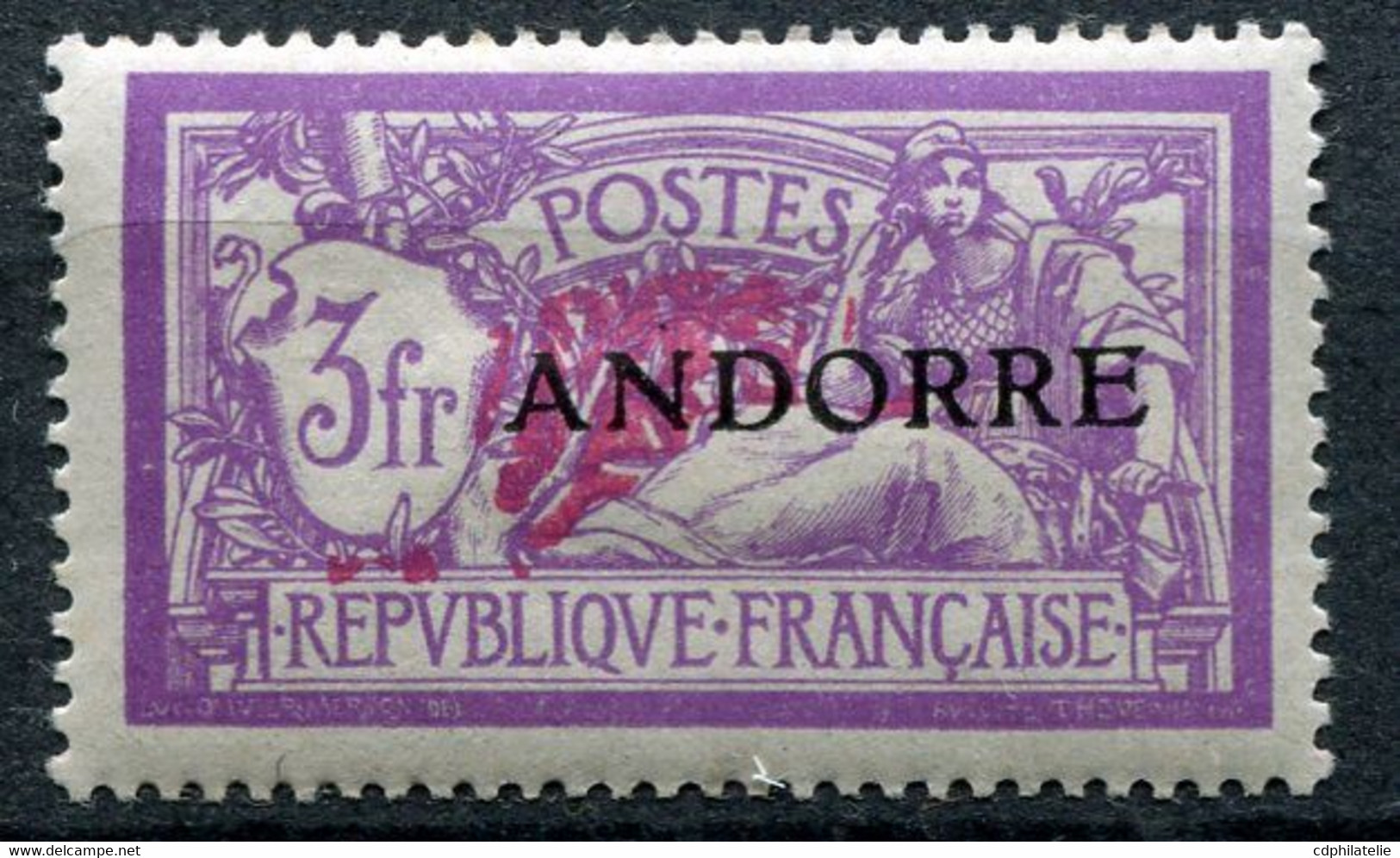 ANDORRE FRANCAIS N°20 * - Unused Stamps