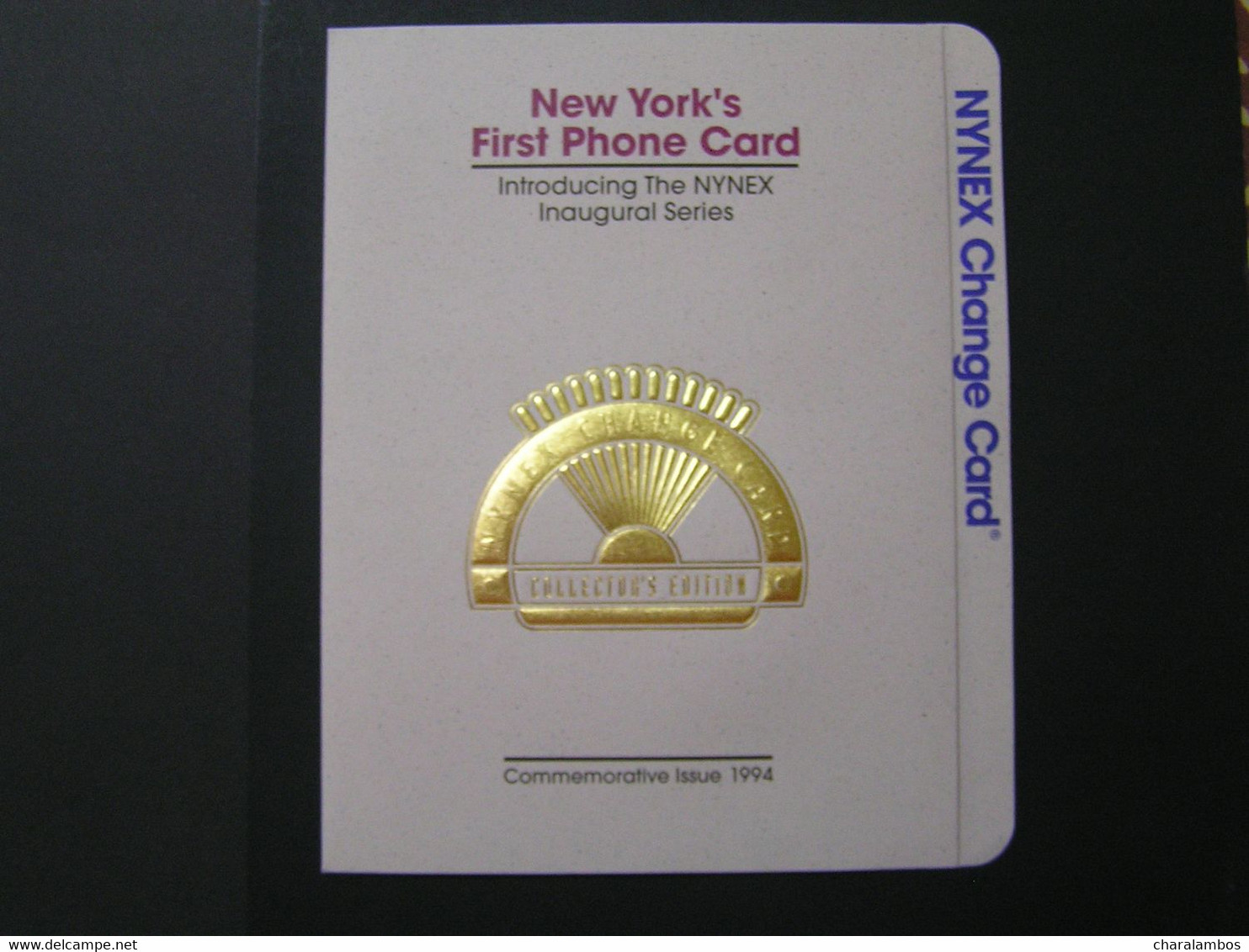 United States New Yorks First Phone Card NYNEX Change Card COLLECTORS EDITION 1994 MIND FOLDER. - Schede Magnetiche