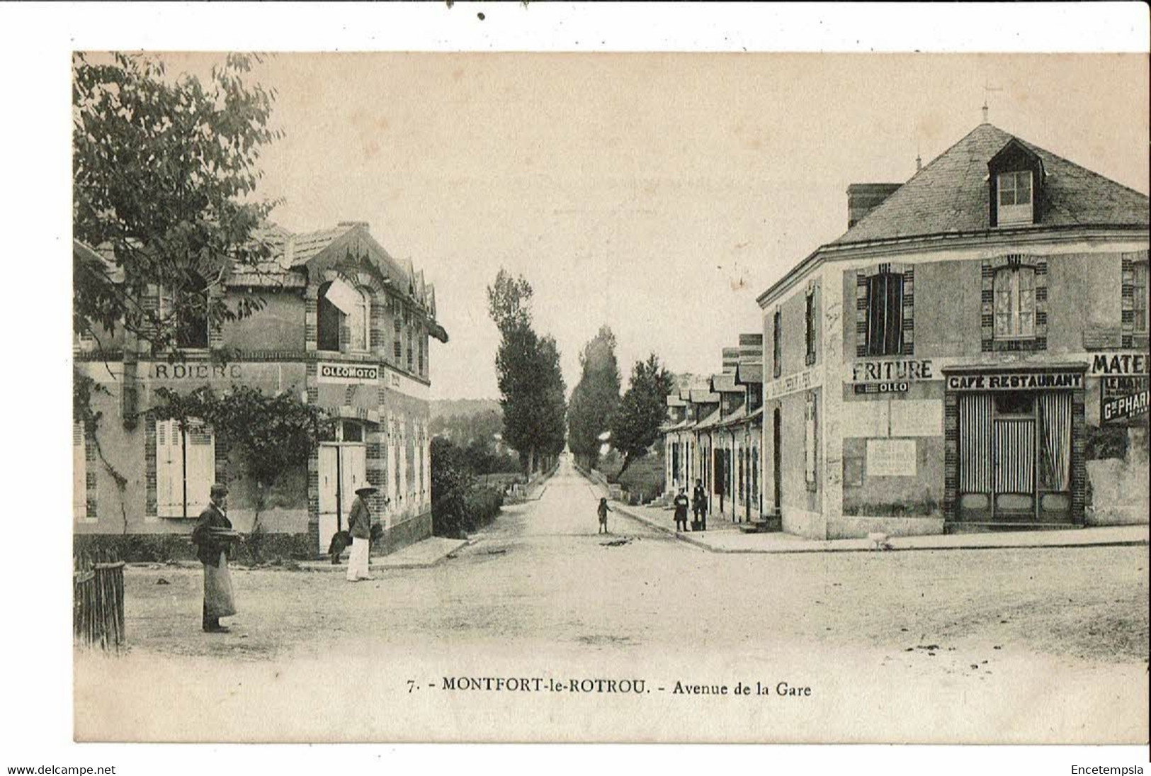 CPA  Carte Postale-France Montfort Le Rotrou-Avenue De La Gare-VM23170 - Montfort Le Gesnois