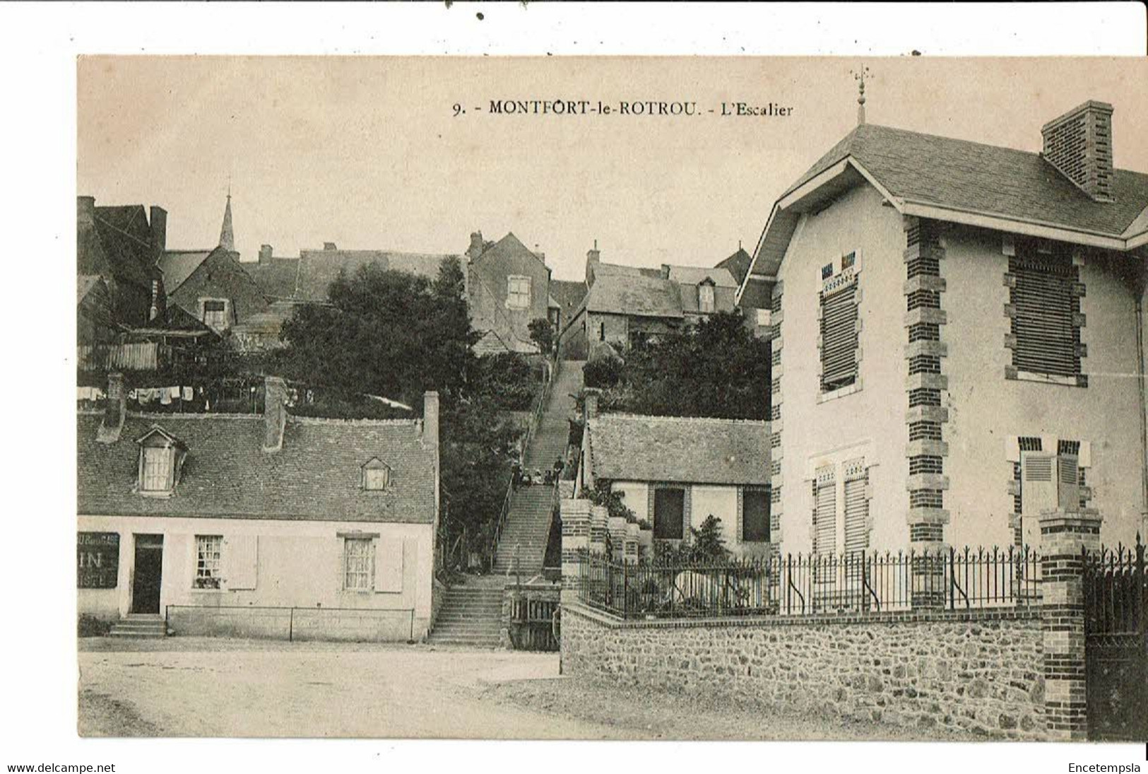 CPA  Carte Postale-France Montfort Le Rotrou-L'escalier VM23172 - Montfort Le Gesnois