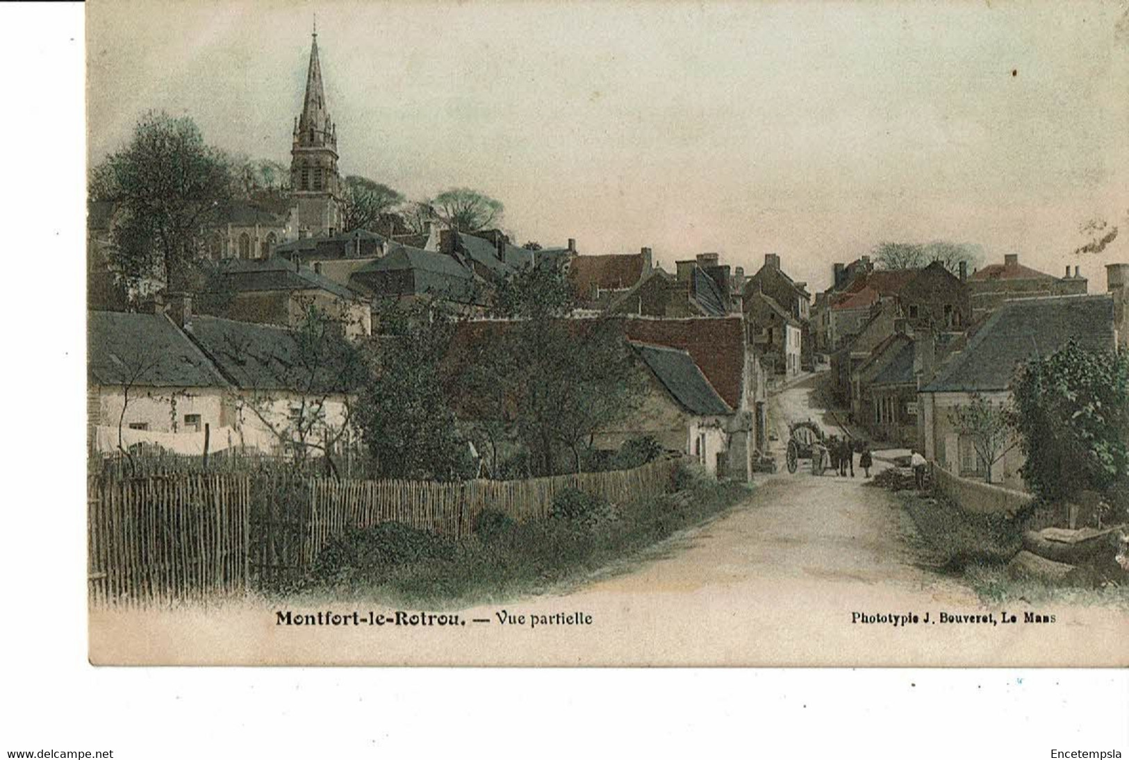 CPA  Carte Postale-France Montfort Le Rotrou-Vue Partielle-1905  VM23173 - Montfort Le Gesnois