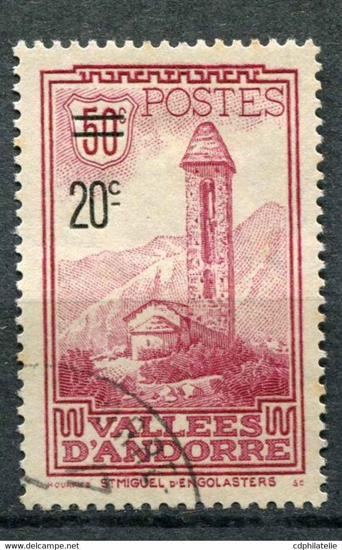 ANDORRE FRANCAIS N°46 O - Used Stamps