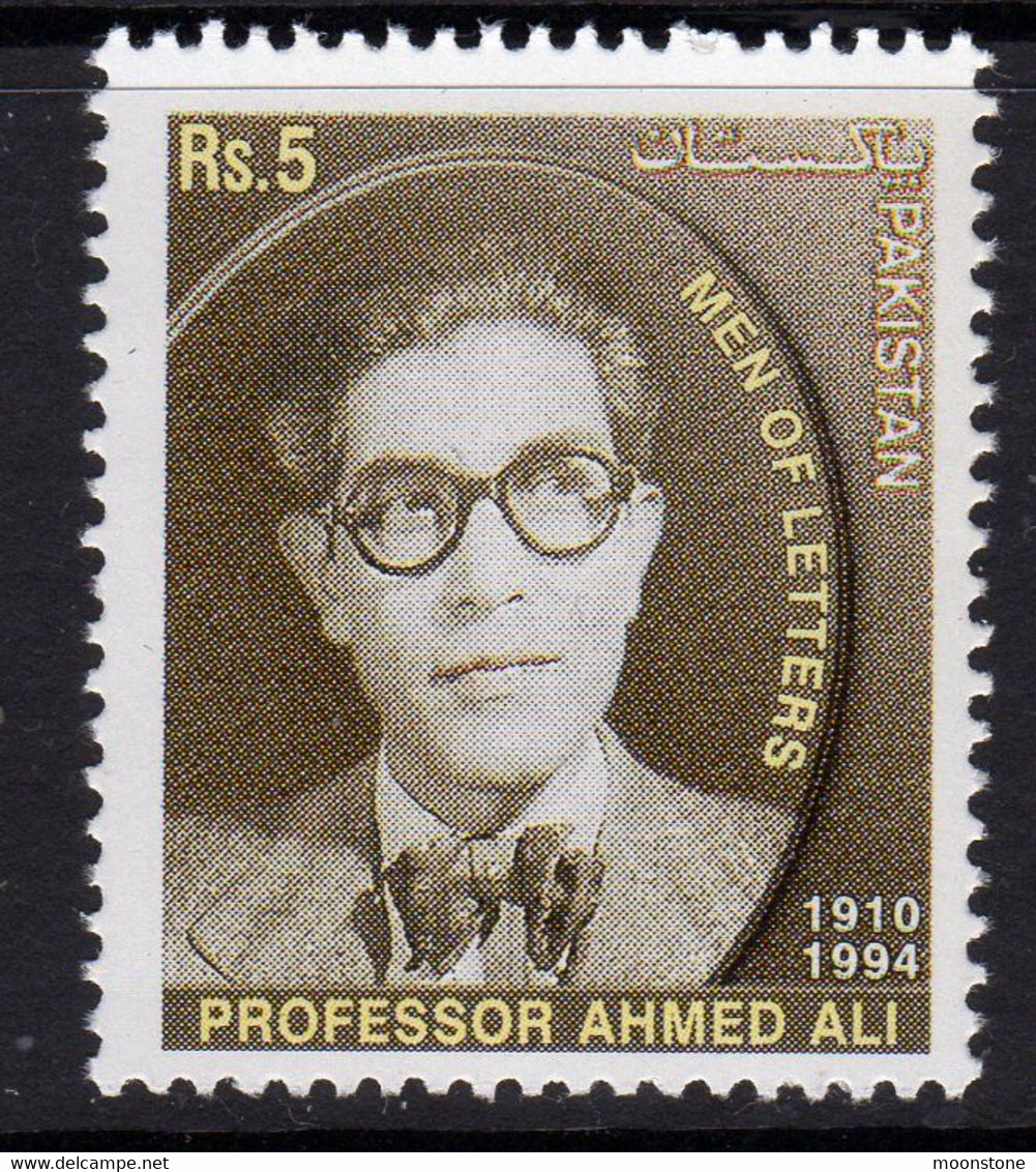 Pakistan 2005 95th Birth Anniversary Of Professsor Ahmed Ali, MNH, SG 1277 (E) - Pakistan
