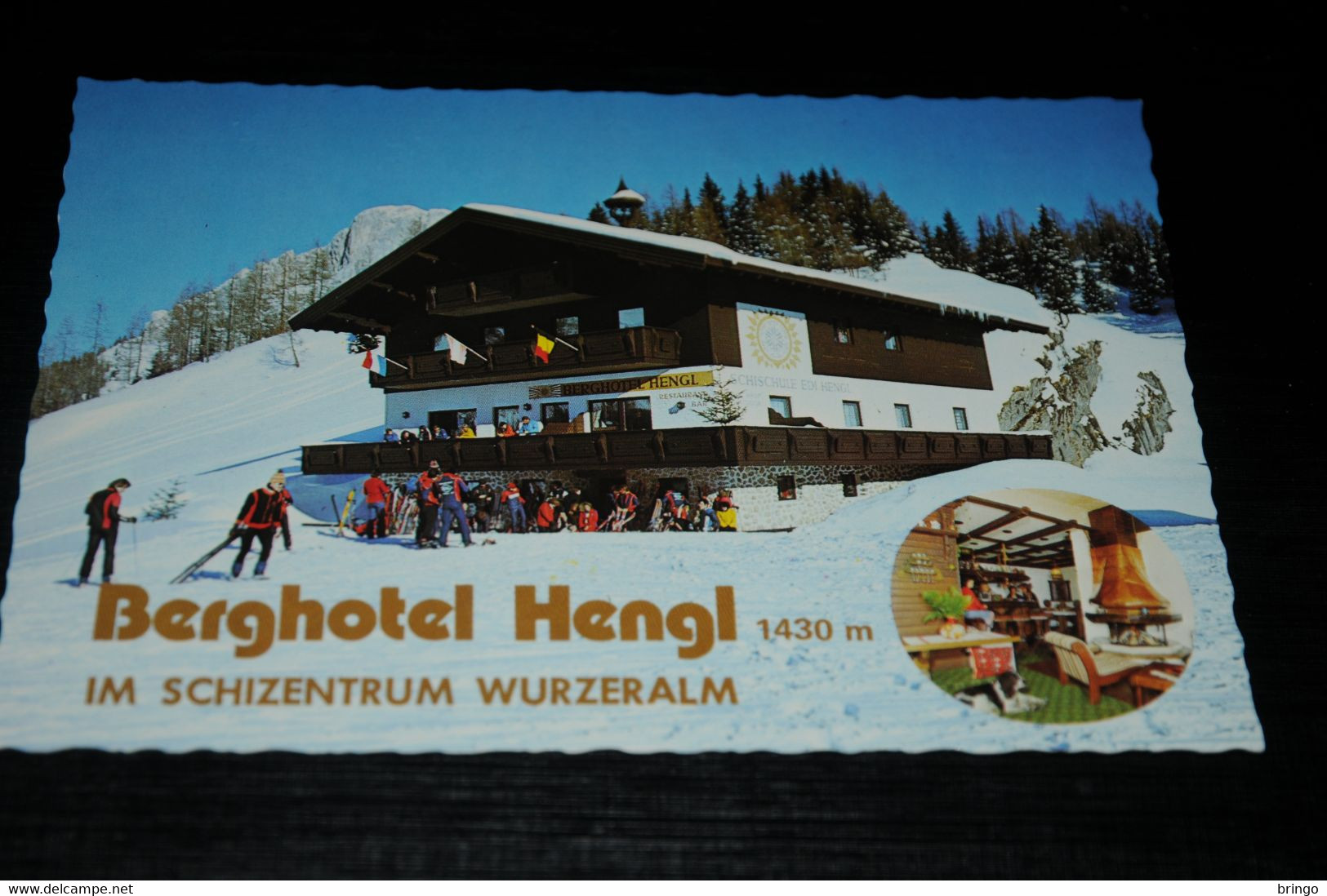 19102-                  BERGHOTEL HENGL, WURZERALM, SCHISCHULE - Spital Am Phyrn