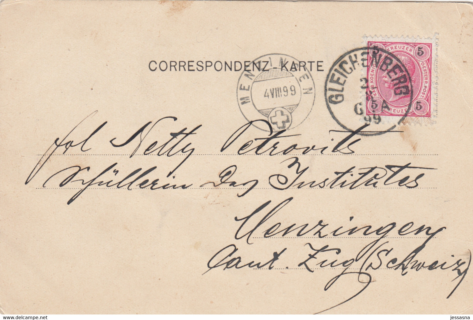 AK - Gruss Aus GLEICHENBERG 1899 - Feldbach