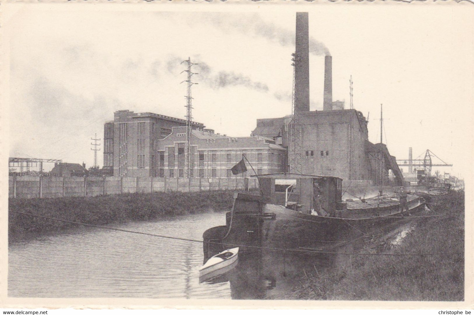 Zwevegem, Electriciteit Centraal (elektriciteits Centrale), Binnenschip, Péniche (pk71388) - Zwevegem