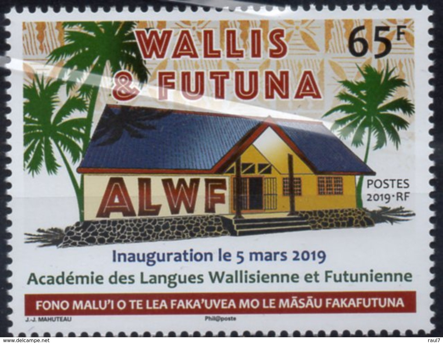 Wallis & Futuna 2019 - Académie Des Langues De Wallis Et Futuna - 1 Val Neuf // Mnh - Nuevos