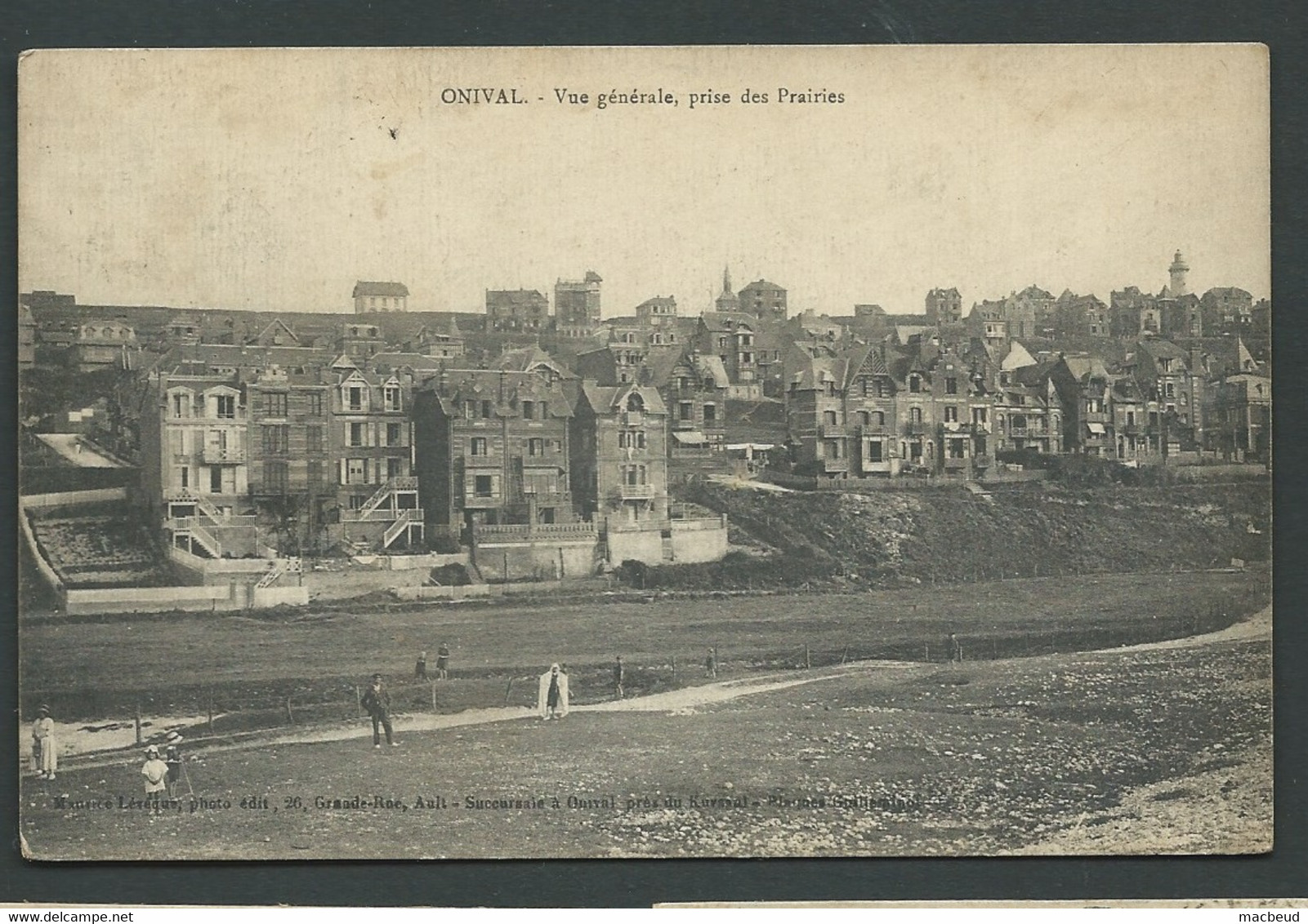 Onival - Vue Générale Prise Des Prairies    Maca1907 - Onival