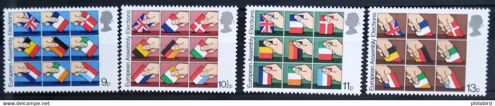 GRANDE-BRETAGNE                      N° 888/891                    NEUF** - Unused Stamps