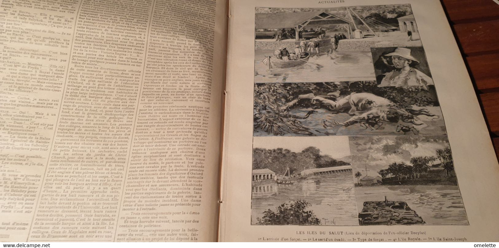 ANNALES 96/ILES DU SALUT  BAGNE FORCAT  LIEU DEPORTATION DREYFUS - Zeitschriften - Vor 1900