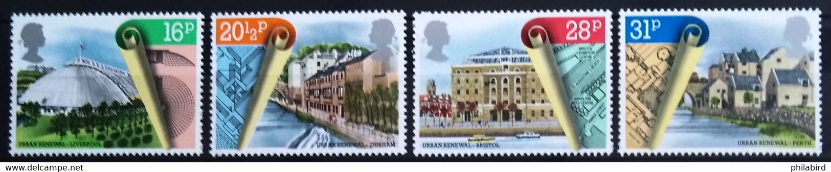 GRANDE-BRETAGNE                      N° 1122/1125                       NEUF** - Unused Stamps