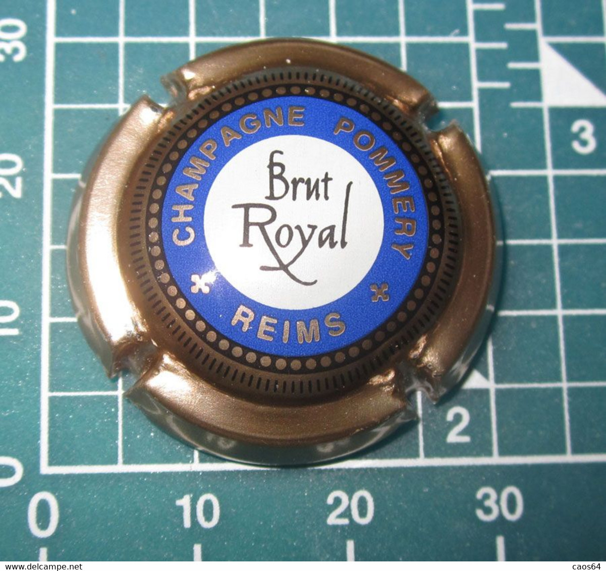 POMMERY REIMS BRUT ROYAL CHAMPAGNE  CAPSULA - Pomméry