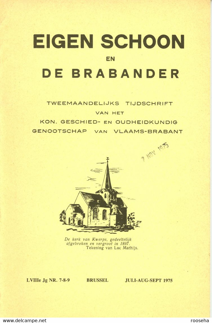 Eigen Schoon En De Brabander, Jaargang 1975 (onvolledig: 1-2-3, 7-8-9, 10-11-12) - Histoire