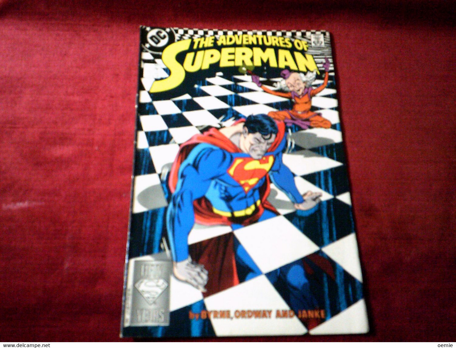 THE ADVENTURES OF SUPERMAM  N° 441 JUNE 88 - DC