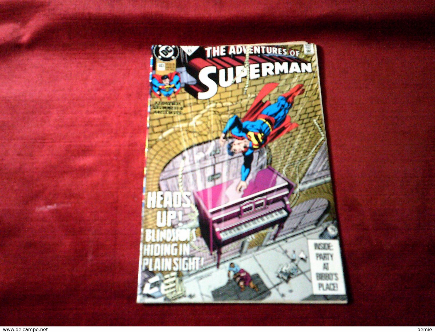 THE ADVENTURES OF SUPERMAM  N° 483 OCT 91 - DC