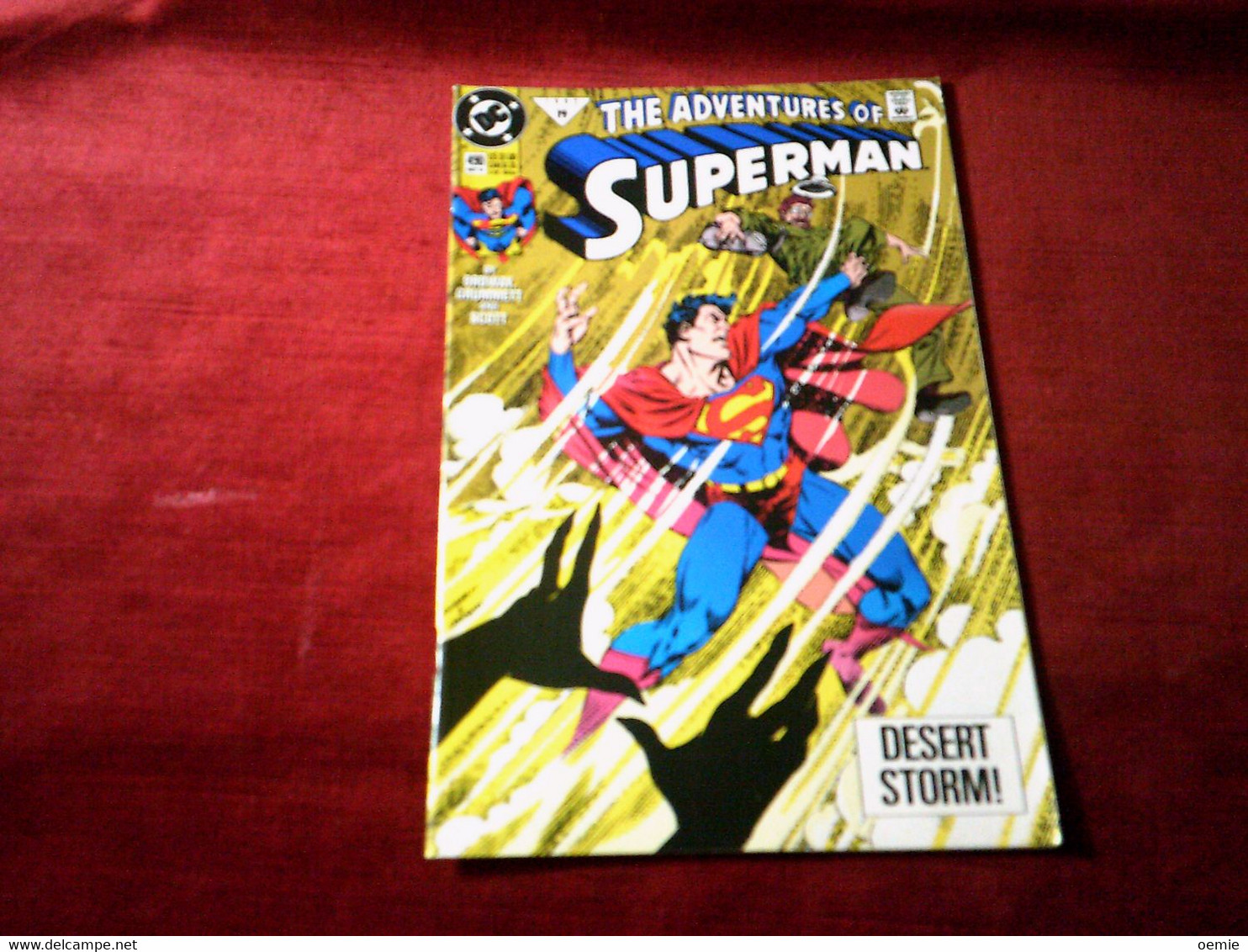THE ADVENTURES OF SUPERMAM  N° 490 MAY 92 - DC