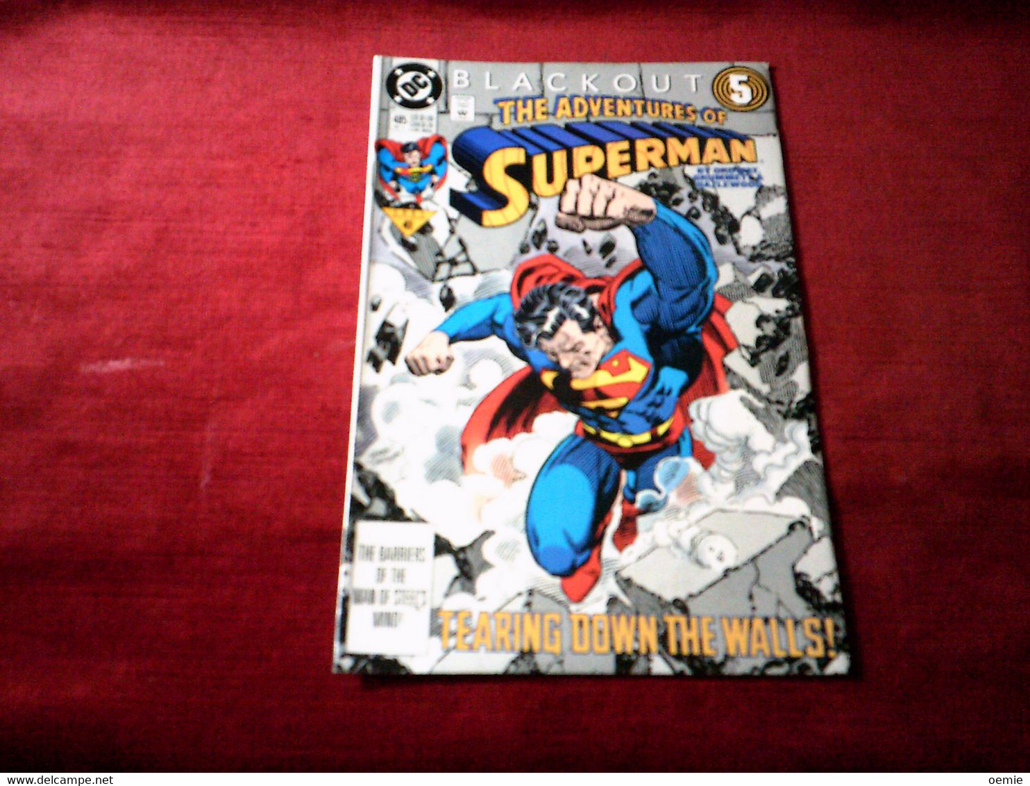 THE ADVENTURES OF SUPERMAM  N° 485 DEC   91 - DC