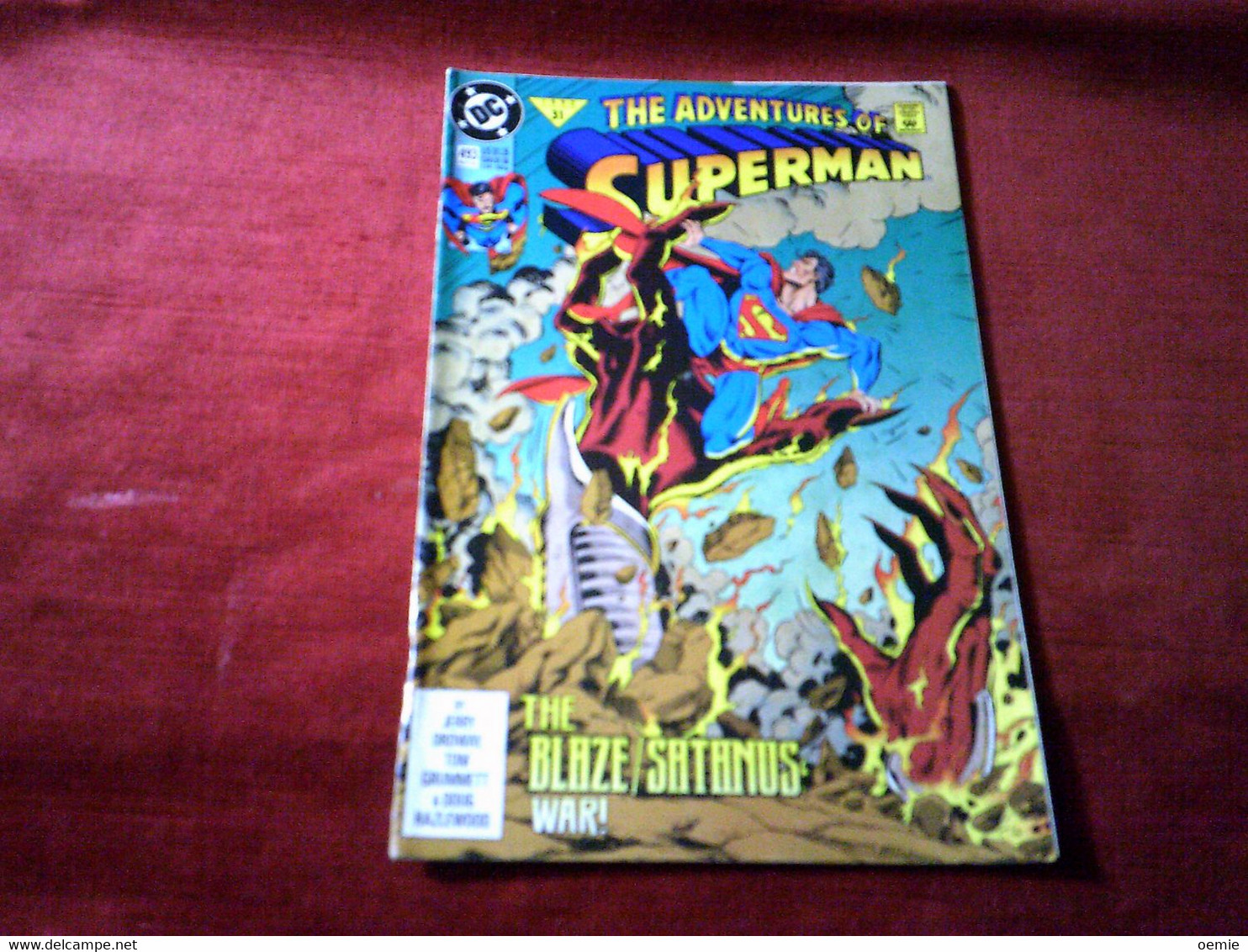 THE ADVENTURES OF SUPERMAM  N° 493 AUG 92 - DC