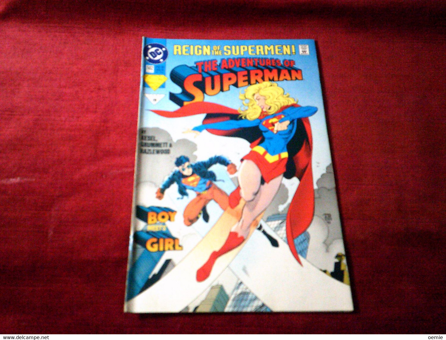 THE ADVENTURES OF SUPERMAM  N° 502 JUL 93 - DC