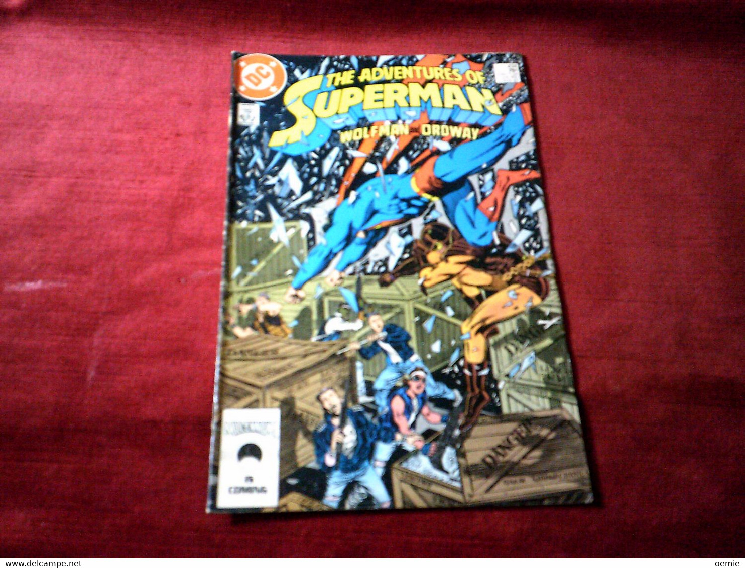 THE ADVENTURES OF SUPERMAM  N°434 NOV 87 - DC