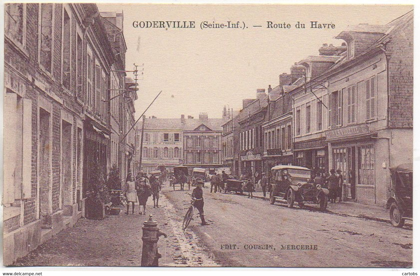 76 GODERVILLE  Route Du Havre - Goderville