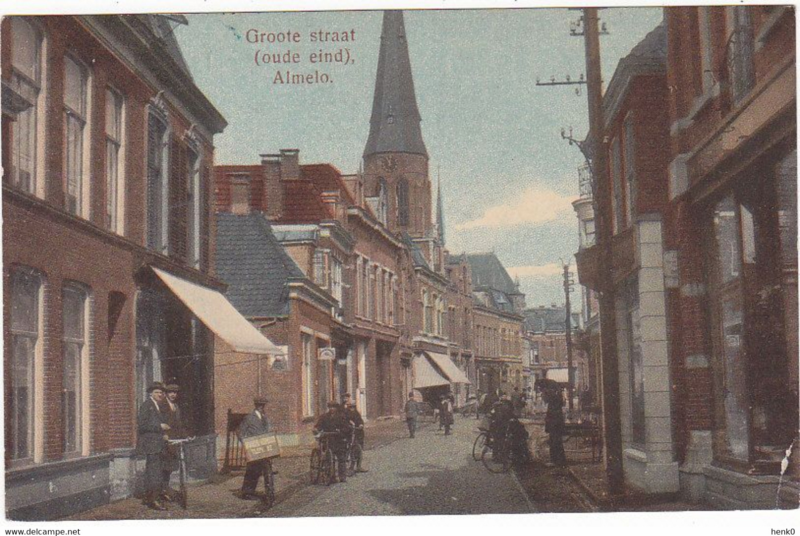 Almelo Groote Straat Oude Eind K1318 - Almelo