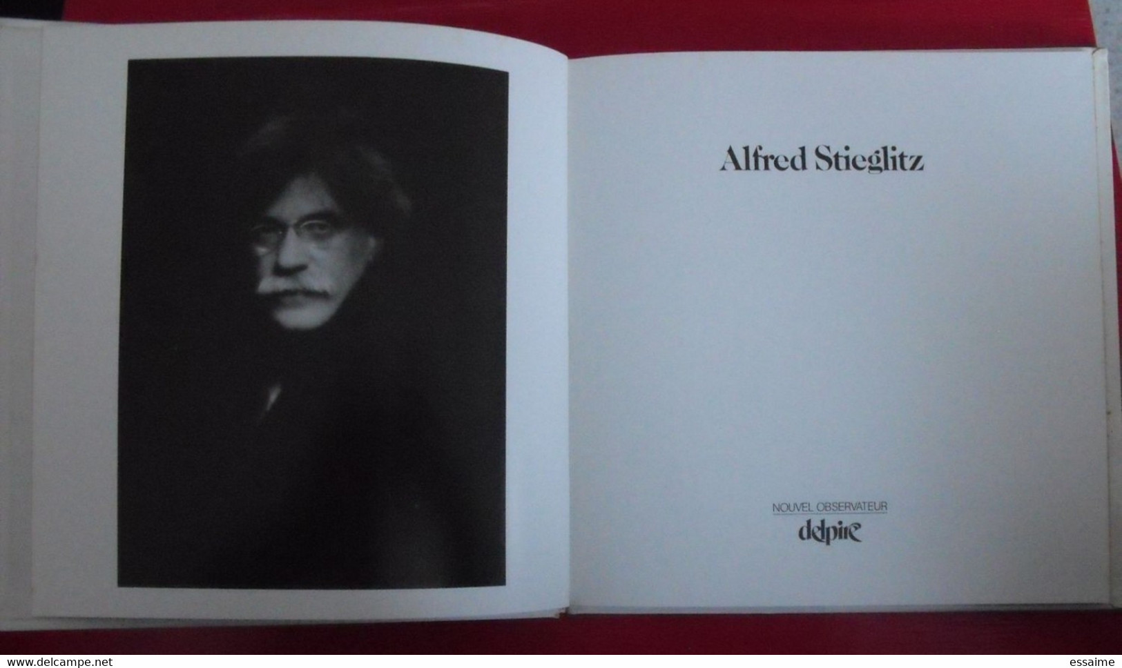 Alfred Stieglitz. Nouvel Observateur Delpire 1976.livre De Photos. Histoire De La Photographie. - Fotografia