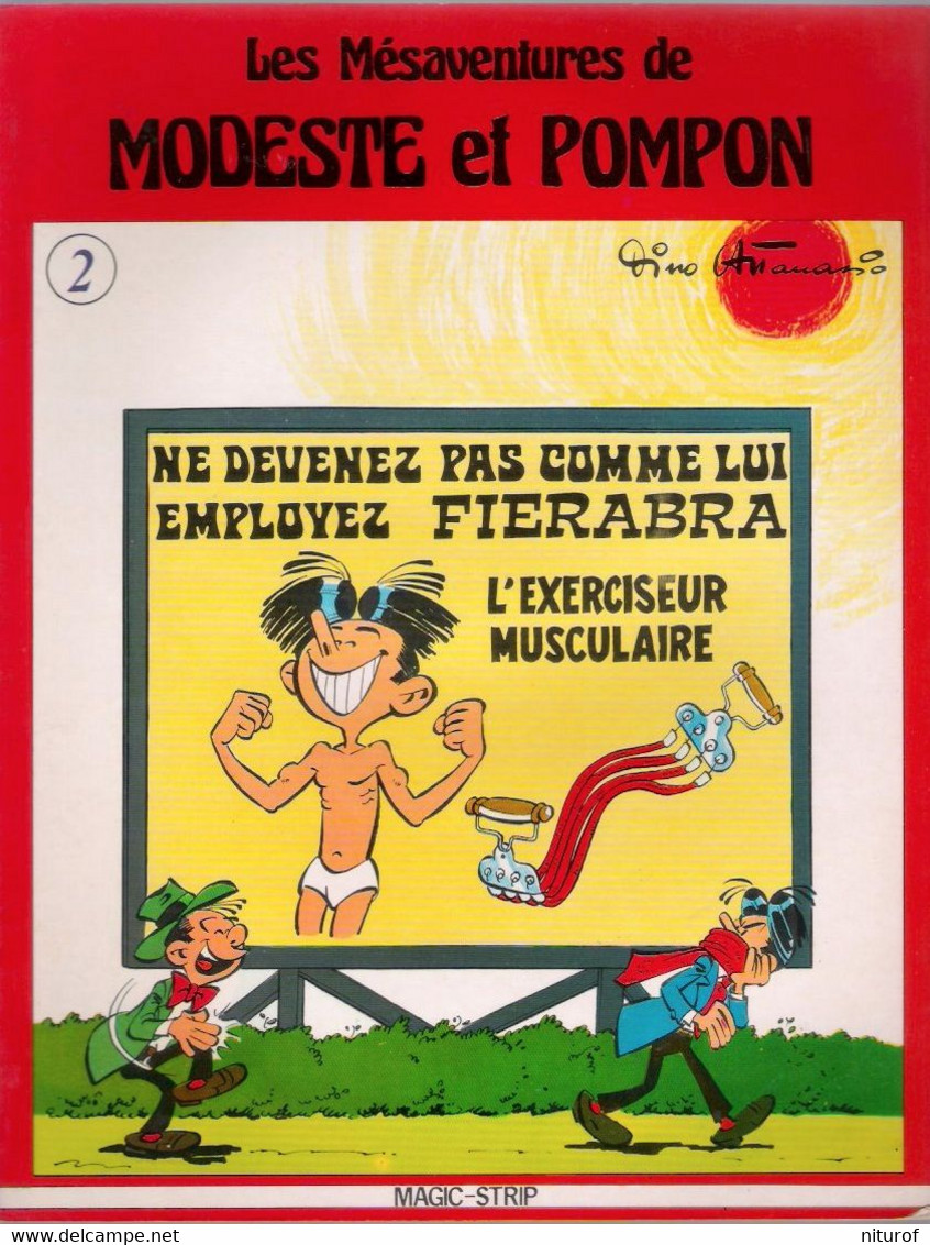 MODESTE Et POMPON N° 2 Par ATTANASIO - Magic Strip 1980 - - Modeste Et Pompon