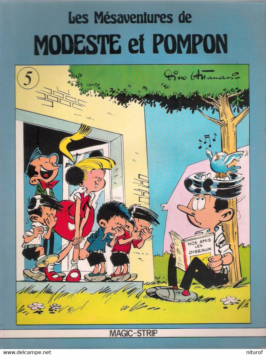 MODESTE Et POMPON N°5  Par ATTANASIO - Magic Strip 1980 - - Modeste Et Pompon