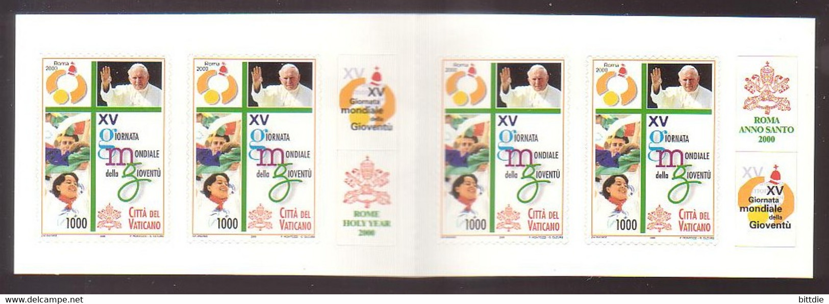 Vatikan , MH 0-8 , Xx  (5710) - Carnets