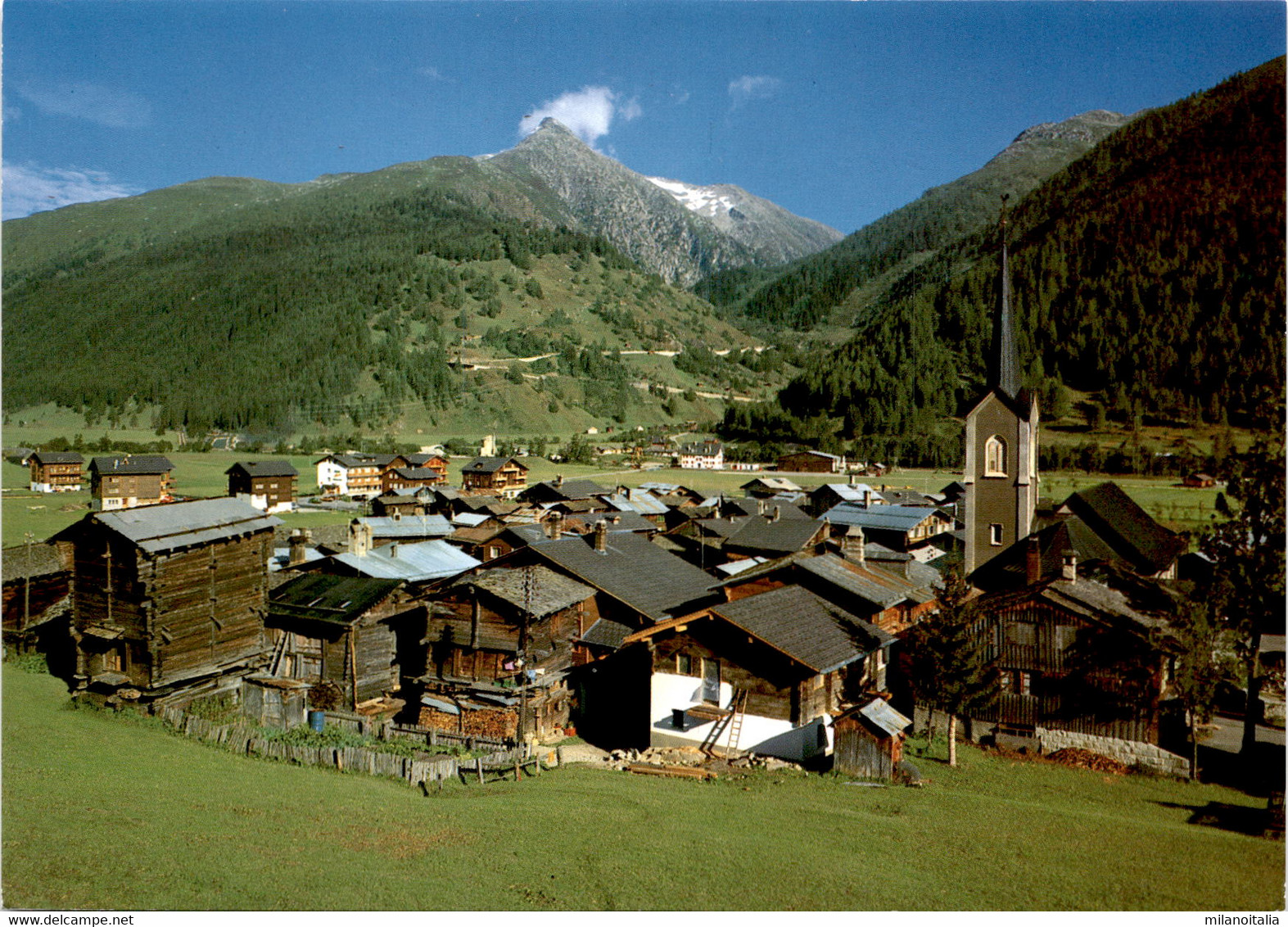 Ulrichen, Wallis - Nufenenpass-Strasse, Blasenhorn (43815) - Ulrichen