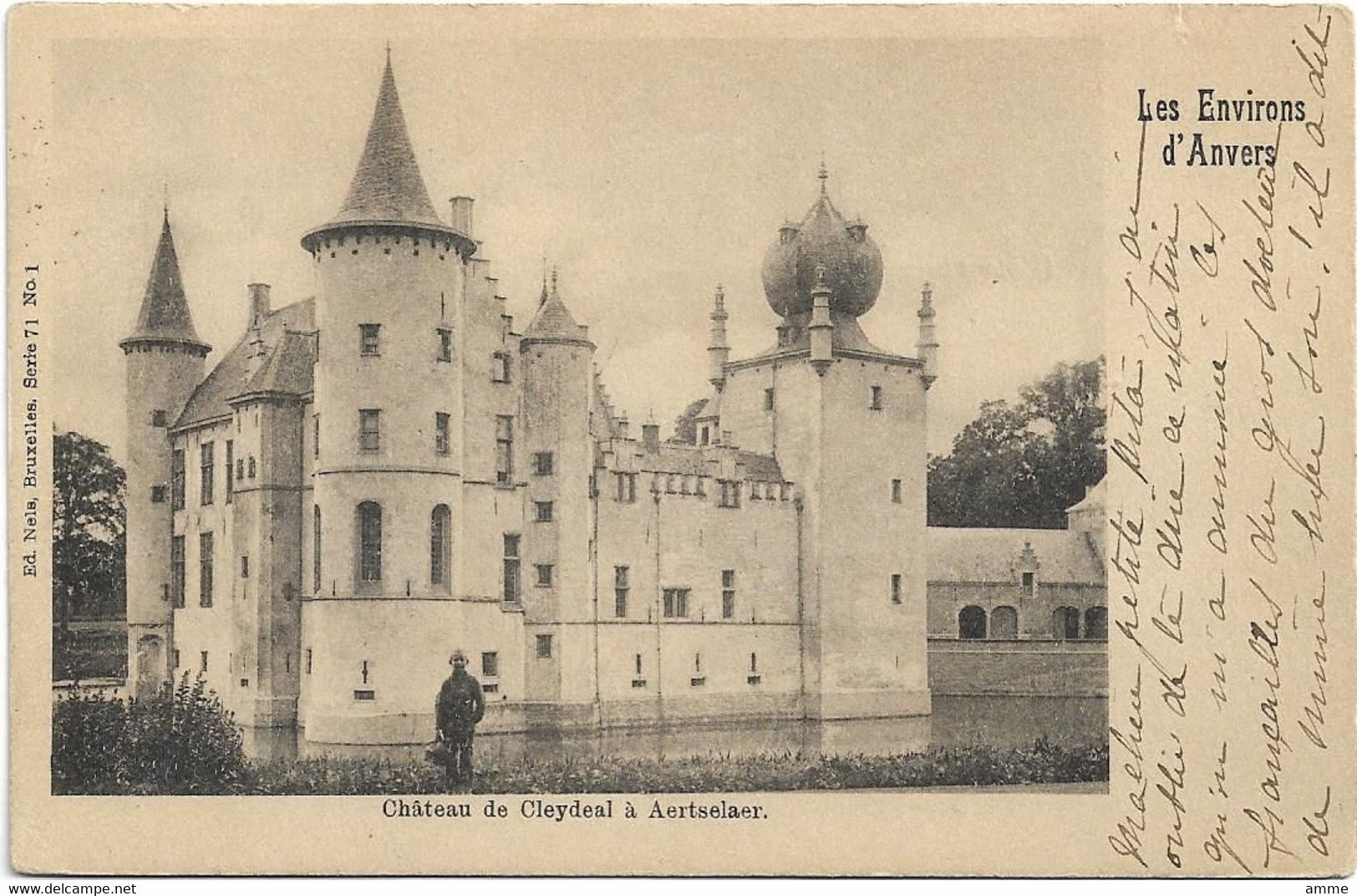 Aartselaar   * Les Environs D'Anvers - Chateau De Cleydael à Aertselaer  (Nels, 71/1) - Aartselaar