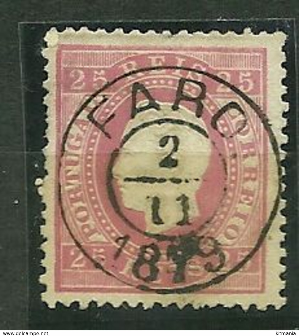 1870/76 Portugal D.Luis #40 Circular Cancel Faro - P1588 - Sonstige & Ohne Zuordnung