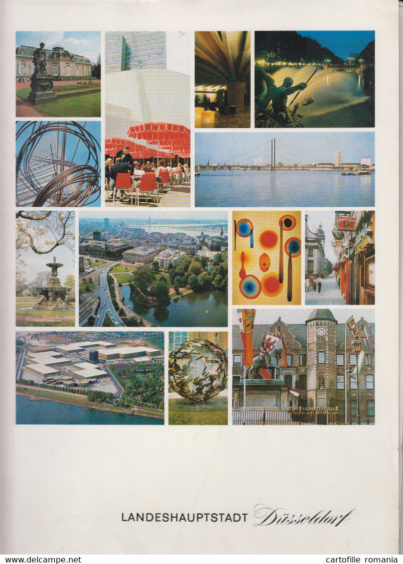 Germany Allemagne Deutschland - Map Folder For Documents Portfolio - Landeshauptstadt Dusseldorf - 310/225 Mm - Nordrhein-Westfalen