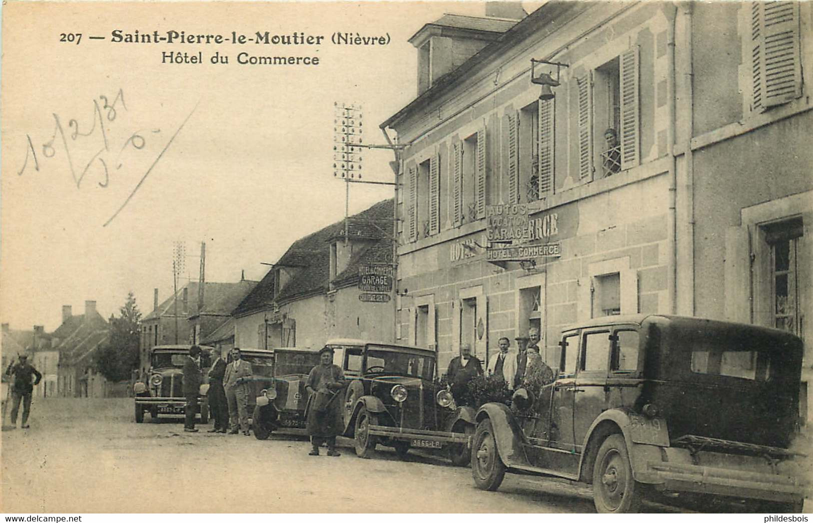 NIEVRE  SAINT PIERRE LE MOUTIER  Hotel Du Commerce - Saint Pierre Le Moutier