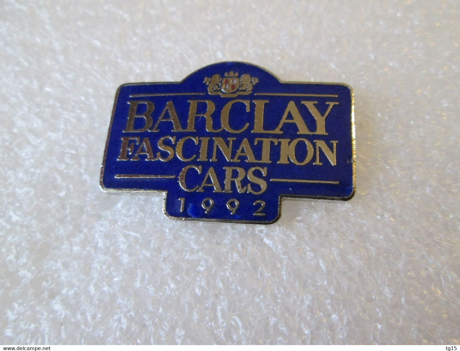 PIN'S    BARCLAY  FASCINATION CARS  1992  Email Grand Feu  Numéroté - Otros & Sin Clasificación