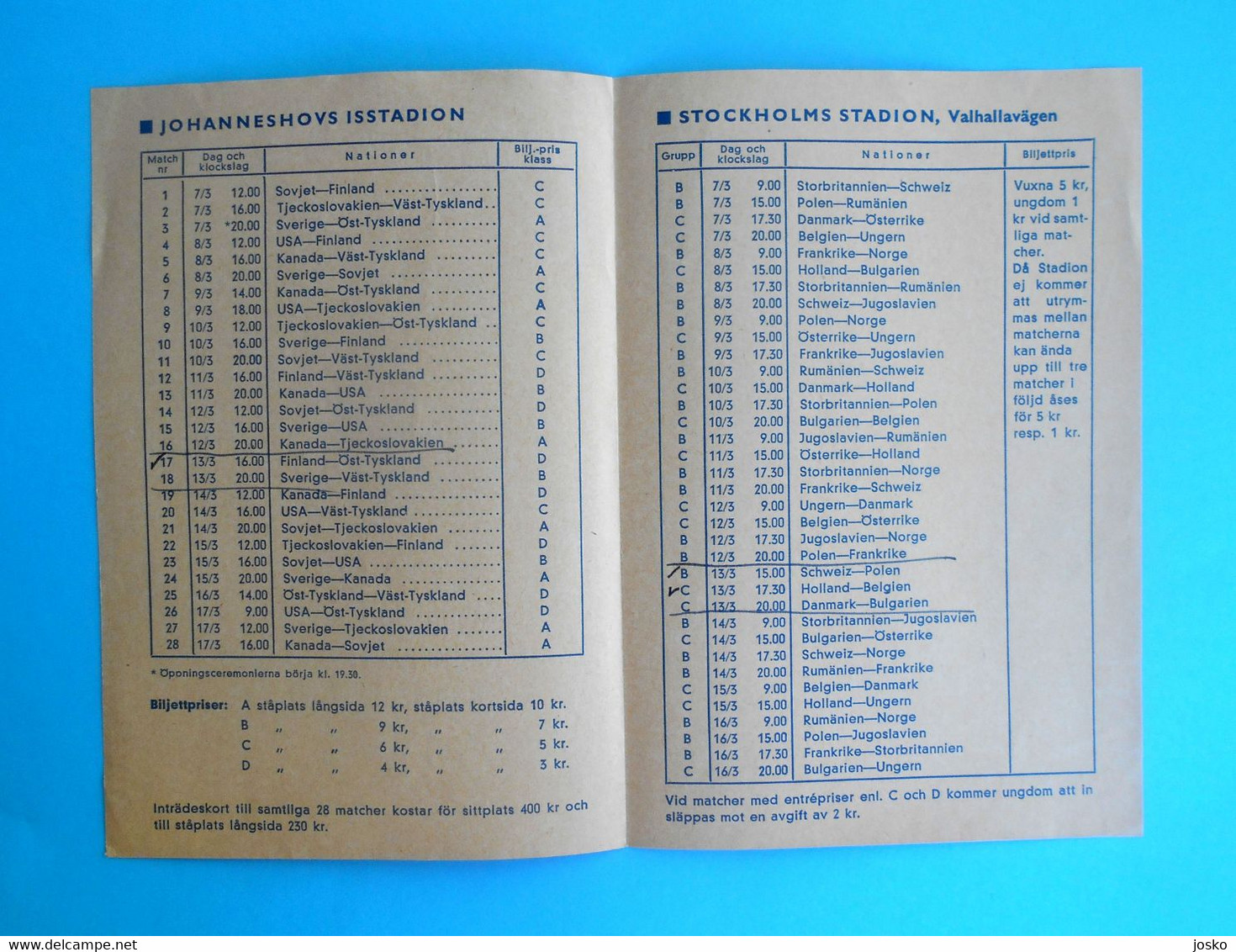 1963 ICE HOCKEY WORLD CHAMPIONSHIP Matchprogram + Guide * Programme Hockey Sur Glace Eishockey Programm Programma - Books