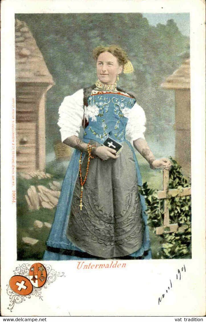 SUISSE - Carte Postale - Costume De Unterwalden - L 74769 - Sonstige & Ohne Zuordnung