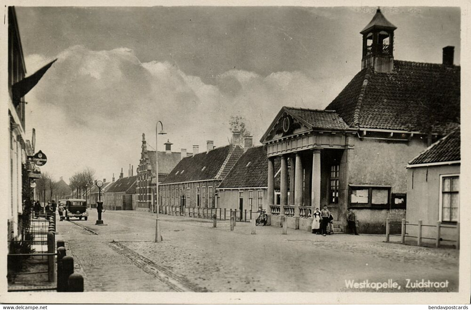 Nederland, WESTKAPELLE, Zuidstraat (1930s) Ansichtkaart - Westkapelle