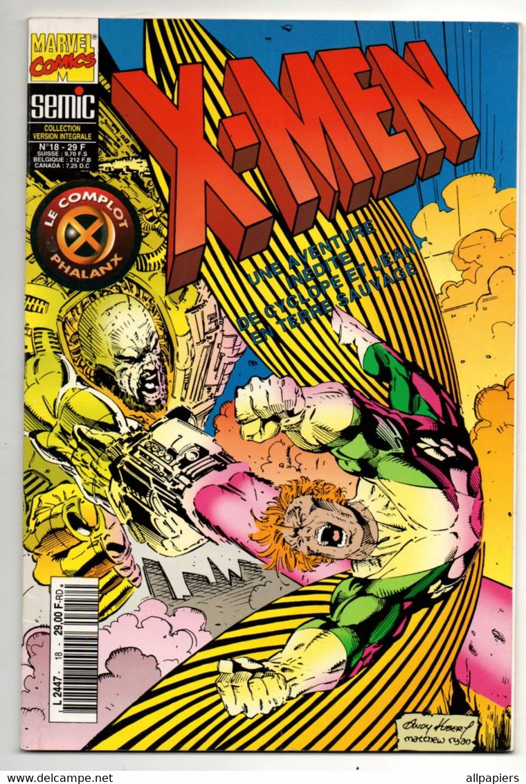 Comics X-Men N°18 Prisonniers En Enfer - Liens Fatal - Quand Le Vent Tournera De 1995 - XMen